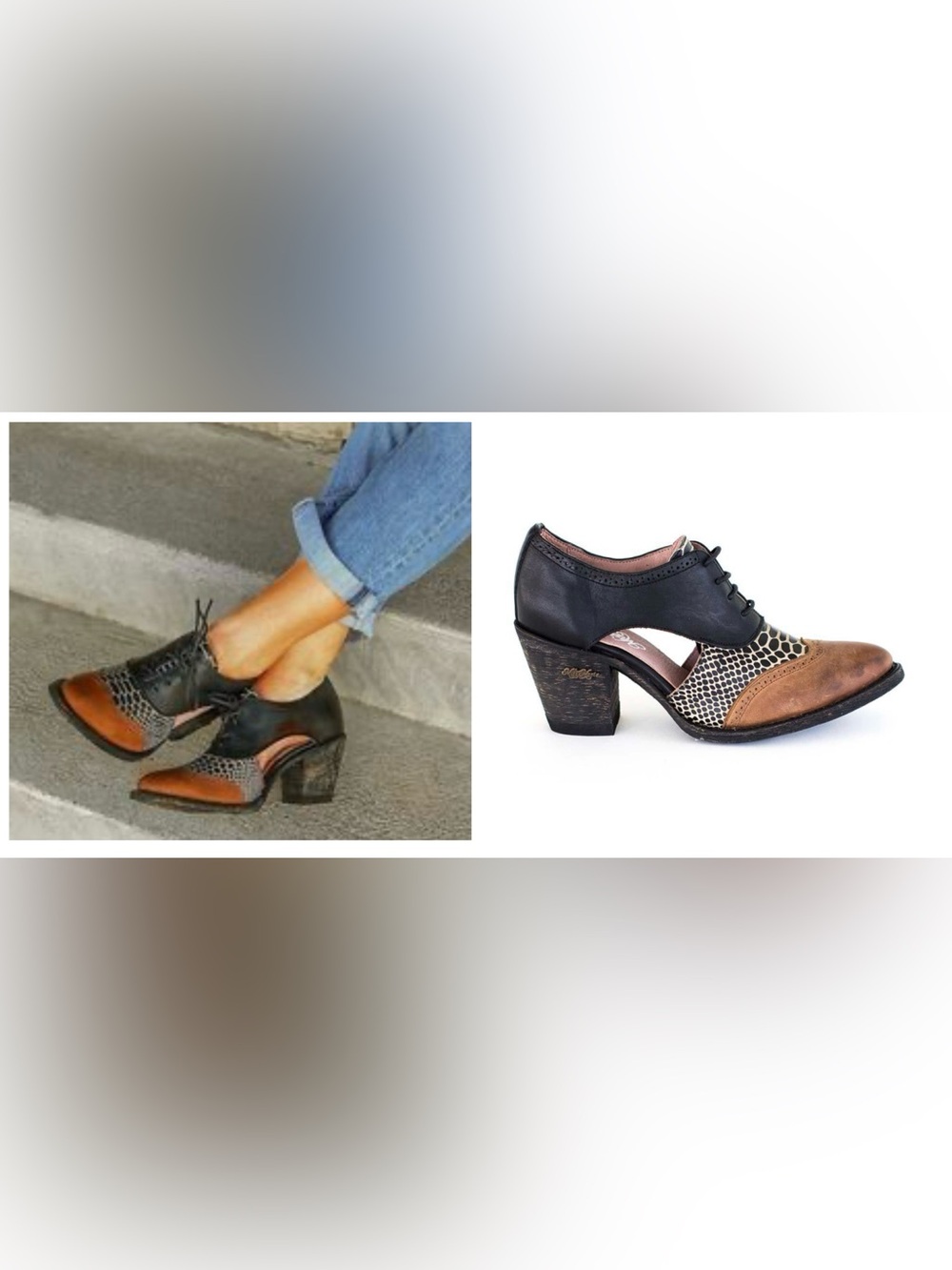 Miss Macie Boots Inspired Collection - Wing and a Prayer Prairie Oxfords